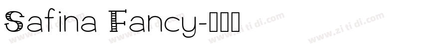 Safina Fancy字体转换
